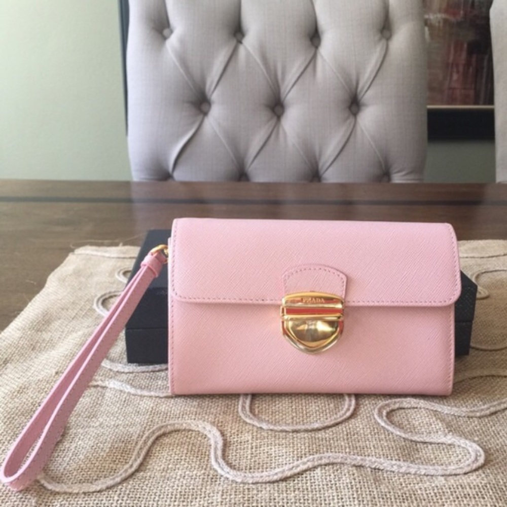 Prada wristlet wallet!
